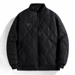 Suur suurus 5XL-11XL Talvine soe mantel meestele R&otilde;ivad Vabaaja pikkade varrukatega topid &Uuml;lem&otilde;&otilde;duline meeste pesapallijakk 5XL must