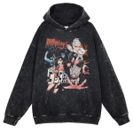 Anime Dandadan Hupparid Vintage Pesitud Dan Da Dan Huppariga Dressipluusid &Uuml;lem&otilde;&otilde;dulised Streetwear Manga Ayase Momo Okarun Huppar Mehed Naised S
