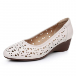 Moodsad GKTINOO Ehtsad Nahast Naiste Hingavad Suvised Kingad Naiste Korterid Slip-On Loafers &Uuml;mar Nina Pehmed Kiilud Vabaaja 35