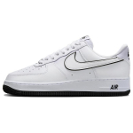 Nike Air Force 1 '07 Low Valge Must Piirjoon Swoosh Tossud DV0788-103 40