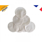 Disque D&eacute;maquillant Lavable - &Eacute;cologique - Pack de 7 - Bambou - R&eacute;utilisable - Vegan
