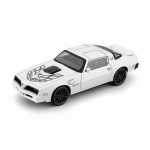 UUS 1/32 Pontiac Firebird Sulamist Muscle Car Mudel Heli ja Valgusega T&otilde;mmatav Laste M&auml;nguasi Kogumisobjekt S&uuml;nnip&auml;evakingitus valge