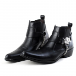 Inglise Chelsea saapad Mood L&uuml;hikesed Meeste Kauboisaapad Varruksaapad S&uuml;gis-Talv Trend Euroopa V&auml;ljaanne Terava ninaga Martini saapad 44 must