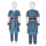 Anime Avatar Aang Cosplay Kost&uuml;&uuml;m Katara Cosplay Avatar Viimane &Otilde;huvalitseja T&auml;iskasvanud Laps Riietus Karnevali Rolli m&auml;ngimise &Uuml;htne Mehed Naised M 45-50kg khaki