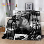 Joe Keery Steve Harrington Pehme Pl&uuml;&uuml;sist Tekk, Flanellist Tekk Visketekk Elutoa Magamistoa Voodi Diivani Pikniku Katteks Lastele 50x60in