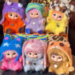 Armas wakuku*Palusnuku V&otilde;tmehoidja The Monsters Box M&auml;nguasi Uus Vin&uuml;&uuml;lnukk Kawaii Seljakoti Ripats Kaunistus Kaaned Kingitused Armas wakuku brown