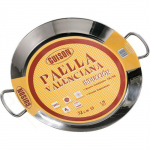 Po&ecirc;le &agrave; paella - Guison - S0458780 - Acier inoxydable 18/10 - &Oslash; 28 cm - Compatible induction puhas