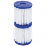 I t&uuml;&uuml;pi filtrikassett basseini filtreerimiseks - 2 tk pakendis sinine