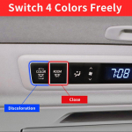 Atmosf&auml;&auml;rivalgustus Katuse Pidev Valgusmoodul Toyota Alphard Vellfire 30 Seeria 2015-2022 Automaatne V&auml;rvimuutus Vellfire Monochrome