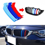 Exact Fit ///M-Colored Grille ert Trims For 2014-20 BMW F32 F33 F36 4 Series
