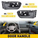 For Toyota 2004-2010ide 1set sienna Interior Door Handle Right Left Set Gray