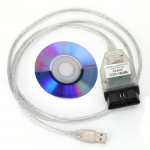 Mini Vci J2534 Programmeerimisdiagnostikakaabel Techstream Tarkvara Toyota Alates 1996 TIS Techstream Diagnostika must