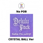 Valige POB Crystal Ball Ver KiiiKiii Teine EP Delulu pakett No POB