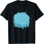 Rick ja Morty Meeseeks T-s&auml;rk S mitmev&auml;rviline