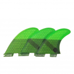 3 tk/komplekt Surfilaua uimede komplekt 2 klaaskiud Surfi kolmik-uime Surfilauale green G5#1