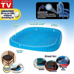 Egg Sitter Seat Cushion Coussin orthop&eacute;dique de si&egrave;ge de gel nid d'abeille respirable Coussin de confort en mousse m&eacute;moire