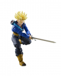 TAMASHII NATIONS Dragon Ball Z Super Saiyan Trunks Poiss 140 mm PVC ABS V&auml;rvitud Liigutatav Joonis S.H.Figuarts -Tulevik- Umbes. &