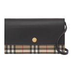 Burberry ruuduline nahast ja kangast &otilde;la-crossbody kott Naiste kotid Beež Must 80492471 Gift Set(Basic Set+Box+Shopping Bag)