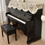 Euroopa klassikaline klaveritolmukate komplekt Half Cover + Single Bench Cover