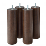 MUJI Pruun puidust komplekt 84410512 jalgu, 20 cm, (M8), 4,