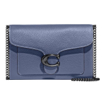Coach Tabby 20 &Uuml;hev&auml;rviline Keti ja Poleeritud Kivitera Nahast Sidur &Otilde;la- v&otilde;i Crossbody Kott V&auml;ikesed Naiste Kotid Denim-Sinine 89364-V5D61 Basic Set (Bag+Dust Bag)