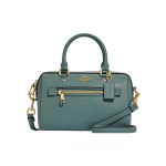 Coach Rowan 17 Kahe piluga T&otilde;mblukuga Sulgemine &Uuml;hev&auml;rviline Ristkiuline Nahast K&auml;ekott &Otilde;lakott Crossbody Kott Mini Naiste k&auml;ekotid Tindiroheline C9950-IMMAR Basic Set (Bag+Dust Bag)