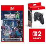 Pok&eacute;mon LEGENDS Z-A Nintendo Switch 2 V&auml;ljaanne (L&uuml;liti 2) + [Nintendo Originaal] Nintendo Switch 2 Pro kontroller [Ainult Amazon.co.jp] Boonus Nintendo