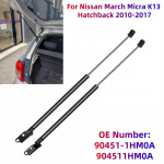 Nissan March Micra IV K13 Luukp&auml;ra 2010-2017 Tagaluugi Gaasiamordid Toed Vedru 90451-1HM0A Varuosad