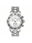 Tissot Roche 200 seeria kvartsmehhanismiga veekindel kronograaf kolme alamtahvliga meeste k&auml;ekell, Ruiwatch 39,8 mm valge sihverplaat T17.1.486.33 valge