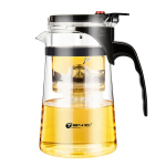 Infuser klaasist teekannuga paksendatud tee eraldamise veekeetja teen&otilde;ude teekann 500ml gray