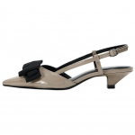 ZARA Lakknahast Vibu Slingback V&auml;ikese Kontsaga Kingad Beež Naiste 11236410 41
