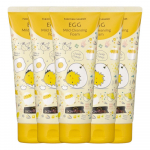 SkinPastel Egg Kerge Vahtpuhastaja [5 tk hulgipakend] - Pooride Ahendav ja Sileda Tekstuuri N&auml;opuhastaja 150ml x 5tk