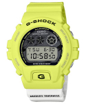 Casio G-SHOCK Meeste Vaik 200M Veekindel Digitaalne P&otilde;rutuskindel Kvartsikell DW-6900TGA-9 kuld