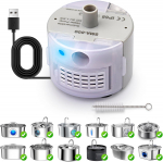 ATUBAN Kasside Veejoogikaevu Pump, Lemmikloomade Veejoogikaevu Pumpade Asendus SMA-800 Sukelmootor, Joogikaevupump Roostevabast Terasest 1.5W-5V-1A