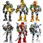 6 tk/komplekt Hero Factory 2.0 T&auml;hes&otilde;dalane Breez/Surge/Stormer/Evo/Nex/Furno Robotkuju Ehitusklotsi Mudel M&auml;nguasjad Lastele Kingitused