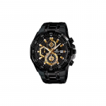 Casio EDIFICE seeria Must Kuld Klassikaline Kolme Silmaga Veekindel Kvartsmehhanism Roostevabast Terasest Rihm Jaapani ja Korea Kell Meestele;s EFR-539BK-1A must
