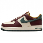 Nike Air Force 1 07 LV8 Tume meeskonna punane Vintage roheline Meeste tossud Kookospiim pronks HQ3612-113 42.5