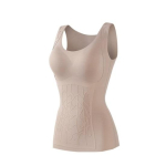 Naiste varrukateta soe aluss&auml;rk fliisvoodriga, polsterdatud camisole, aluskiht k&uuml;lma ilma jaoks 2XL kohv