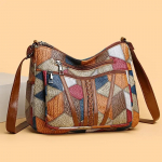 Naiste elegantne vintage Crossbody kott Trendikas k&auml;ekott Mood mitme taskuga &otilde;lakott T&auml;ielik retro crossbody kott igap&auml;evaseks kasutamiseks