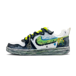 Nike Court Borough Ruined Ruins Ghost Hand S&uuml;nteetiline Nahk Kulumiskindel Madal L&otilde;ige Rula Kingad Meeste 838937-111(Team332--) 40 black