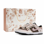 Nike Dunk Caramel Whisper Ostukott Lehma Nahk Libisemisvastane Polsterdus Kulumiskindel DD1503-101(Team1096-) 40.5