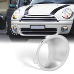 Kroomitud esitulede udutulede lambi dekoratiivr&otilde;ngas Kate Mini Cooper R55 R56 R57 pre-LCI 2007 2008 2009 2010 2011 jaoks 51112753661 gray