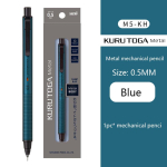 Uni KuruToga Metallist Mehaaniline Pliiats M5-KH 0,5 mm Otsik Stabiilsem Must Tehnoloogia P&ouml;&ouml;rlemine K&otilde;rge Klassi Pliiatsid Kooli Kontori jaoks