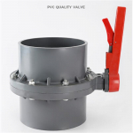 UPVC/PVC Plastikust Integreeritud Liblikklapp