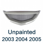 Auto iluv&otilde;re Mazda 6 Sedaan 2003-2012 Esimese P&otilde;lvkonna S&uuml;sinikv&auml;rvi Esipamperi Iluv&otilde;re V&otilde;rk Stiili Muutmise Lisatarvikud Unpainted 03-05