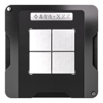 XZZ BGA &scaron;abloon AMD RYZEN R5/R7/R3/R9/4500/4800H/4700U/YM2300 jaoks Otsene kuumutus BGA uuestikuulutamise &scaron;abloon Tinaistutusplatvorm gray