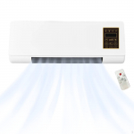 Elektrisoojendi Seinale Paigaldatav Lehtedeta K&uuml;tteventilaator Vaikne Kiire 1200W