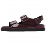 Birkenstock 1774 Lakknahast Moodsad Mugavad Hingavad Sandaalid Unisex Sandaalid Punased 1028683 41