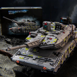 2235 tk MOC S&otilde;jaline P&otilde;hilahingutank Ehitusklotside Komplektid Moodne Armee Soomusmasin KF51 Panther Klotsm&auml;nguasi N&auml;idismudel Kingitus
