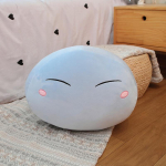 Rimuru Tempest Palusm&auml;nguasjad V&auml;ljenduslimane H&auml;belik Viska Kawaii Padi Anime T&auml;idisega Palusloomad Seljatoepadi Pehme Laps T&auml;iskasvanud M&auml;nguasi Kingitus 25-28m white